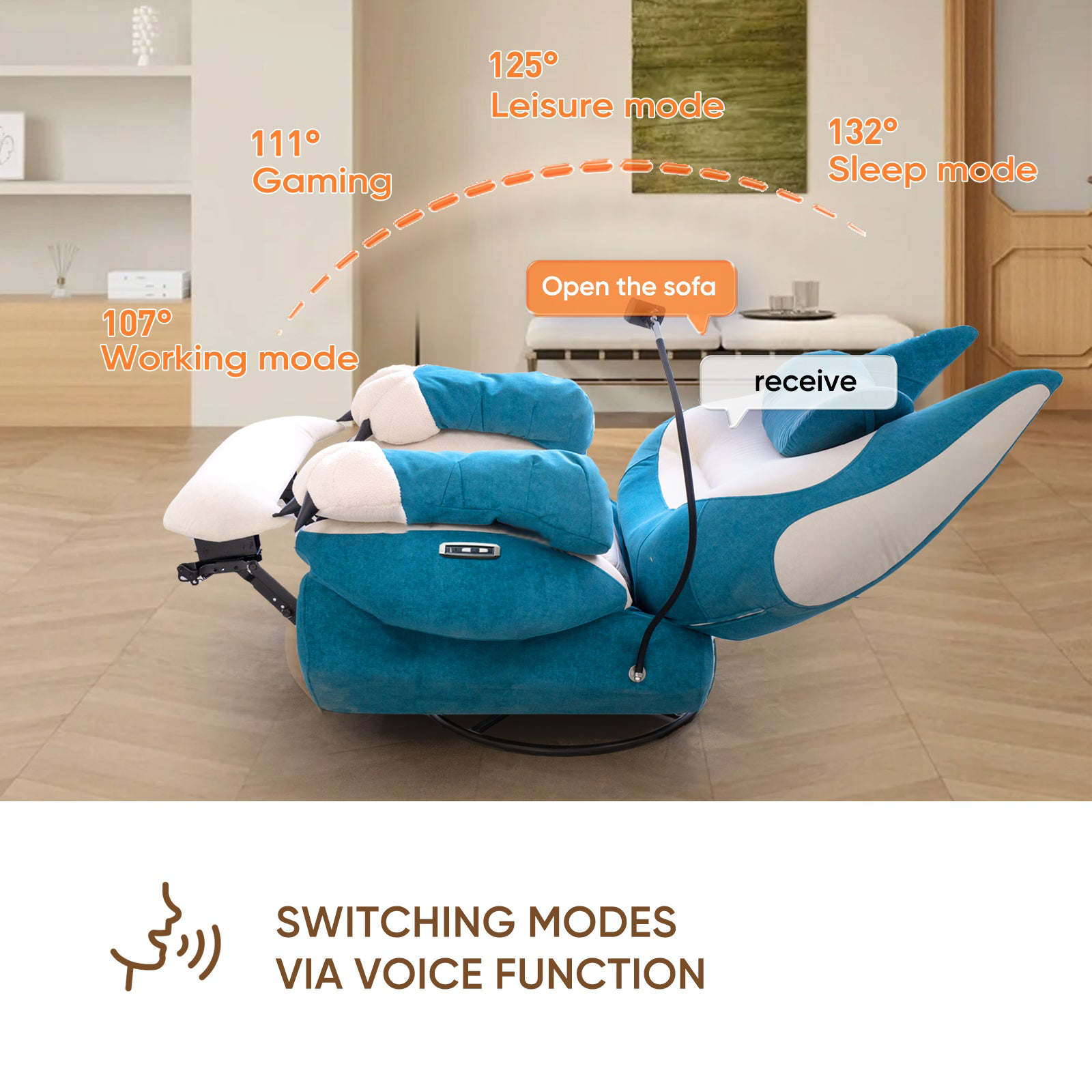 Power Smart Sofa Recliner