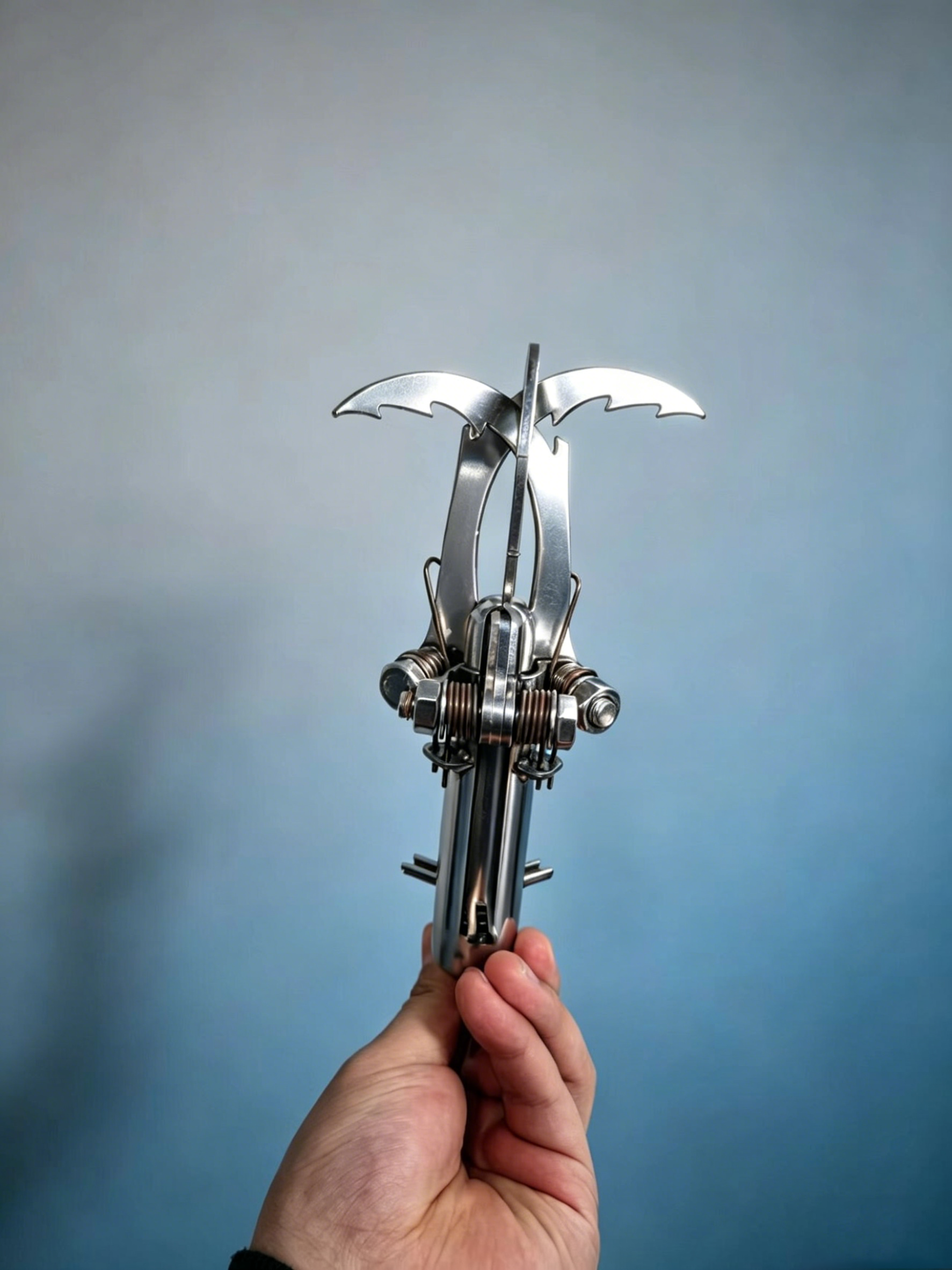 Portable Flying Tiger Claw (original design) wall and tree climbing tool, made of fine steel, load-bearing 200kg