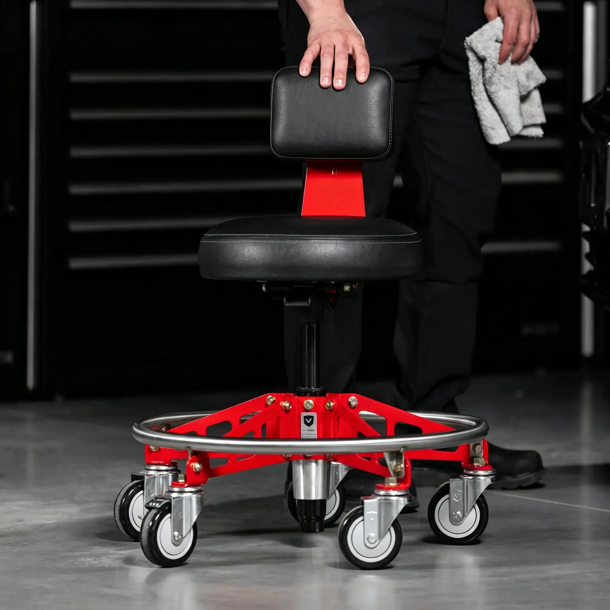 Dual-Height Professional Shop Seating Bundle