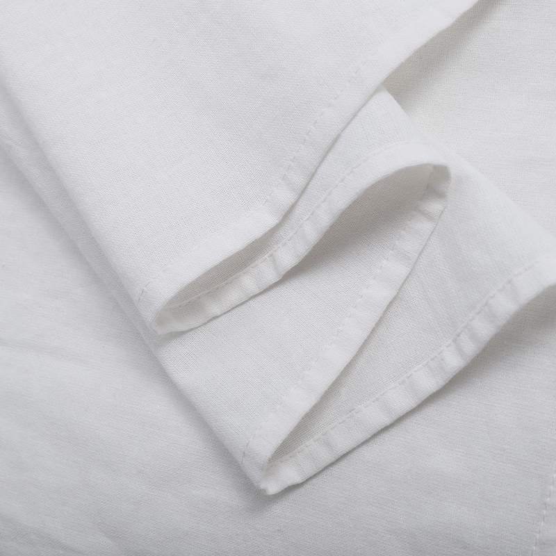 Solid Pocket Linen Casual Dress